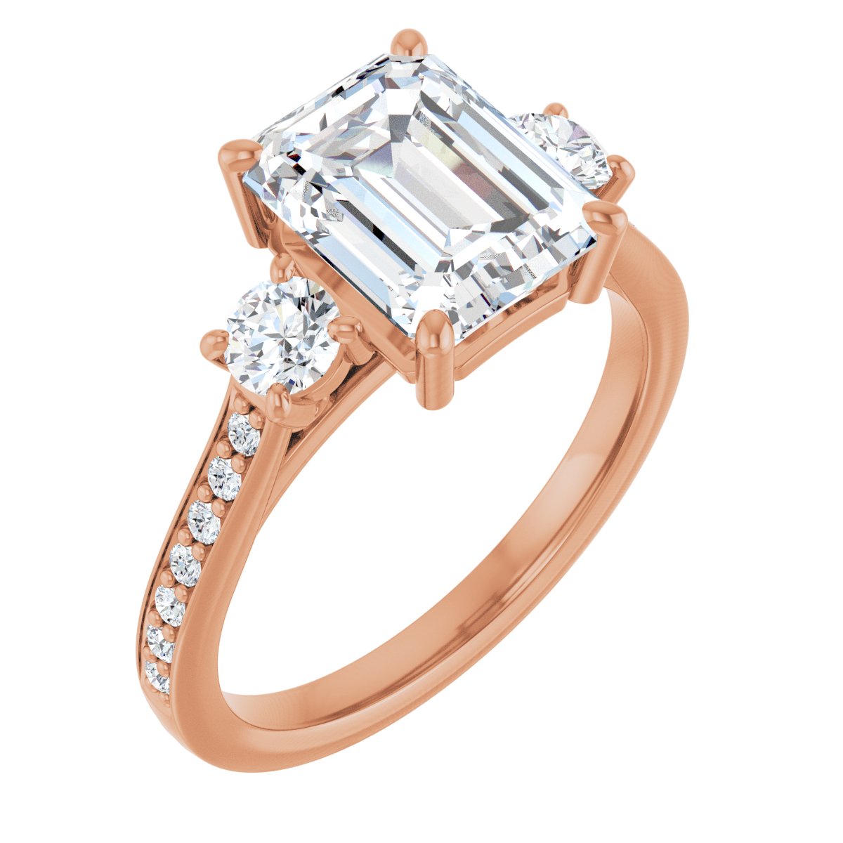 Three-Stone Engagement Ring