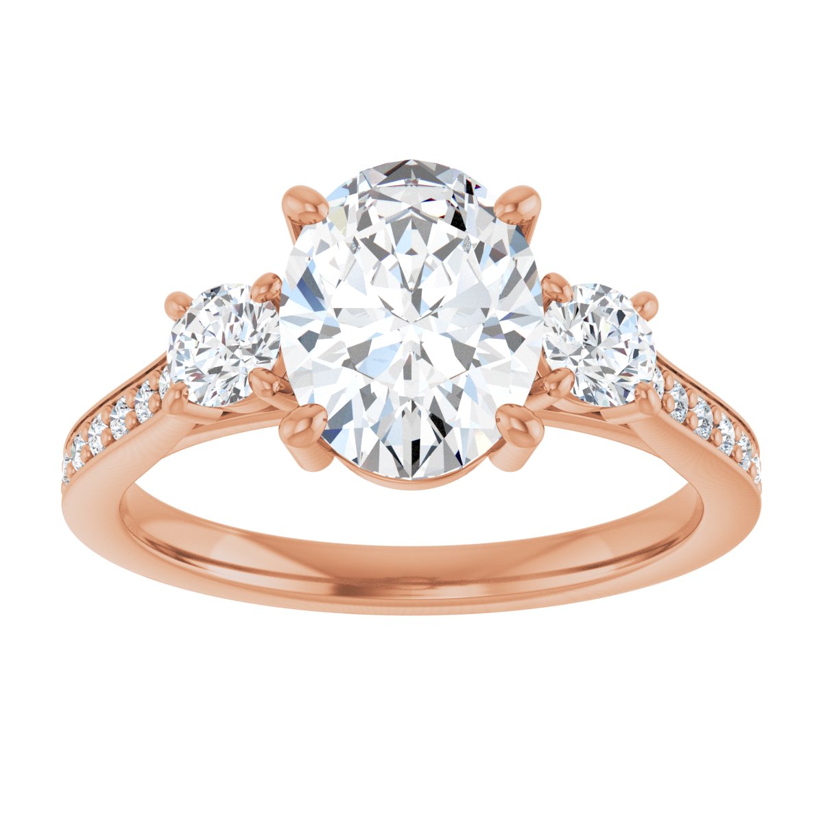 Three-Stone Engagement Ring