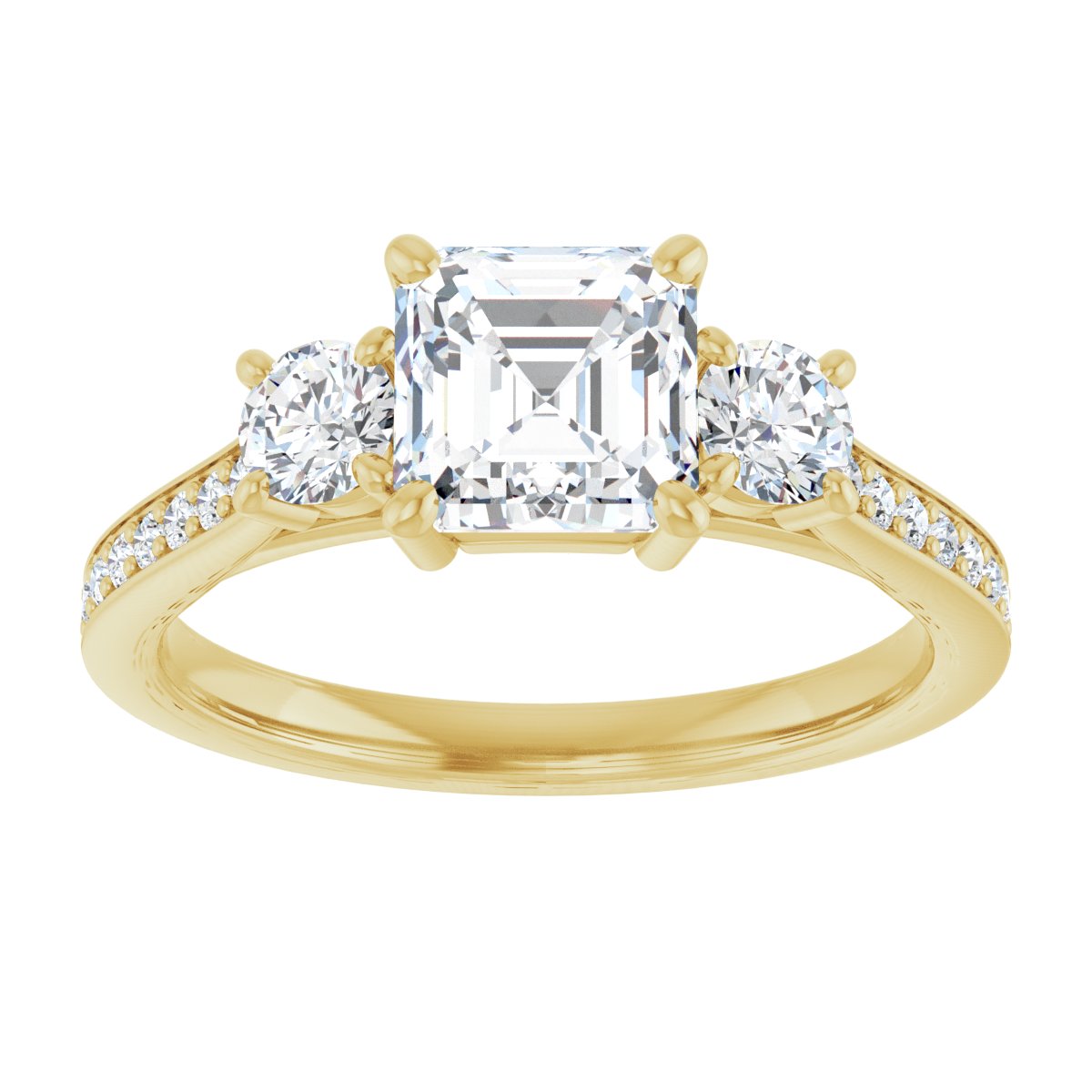 Three-Stone Engagement Ring