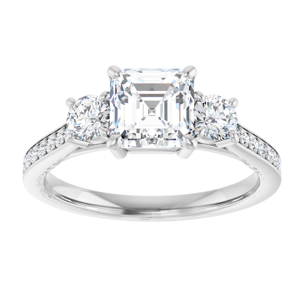 Three-Stone Engagement Ring