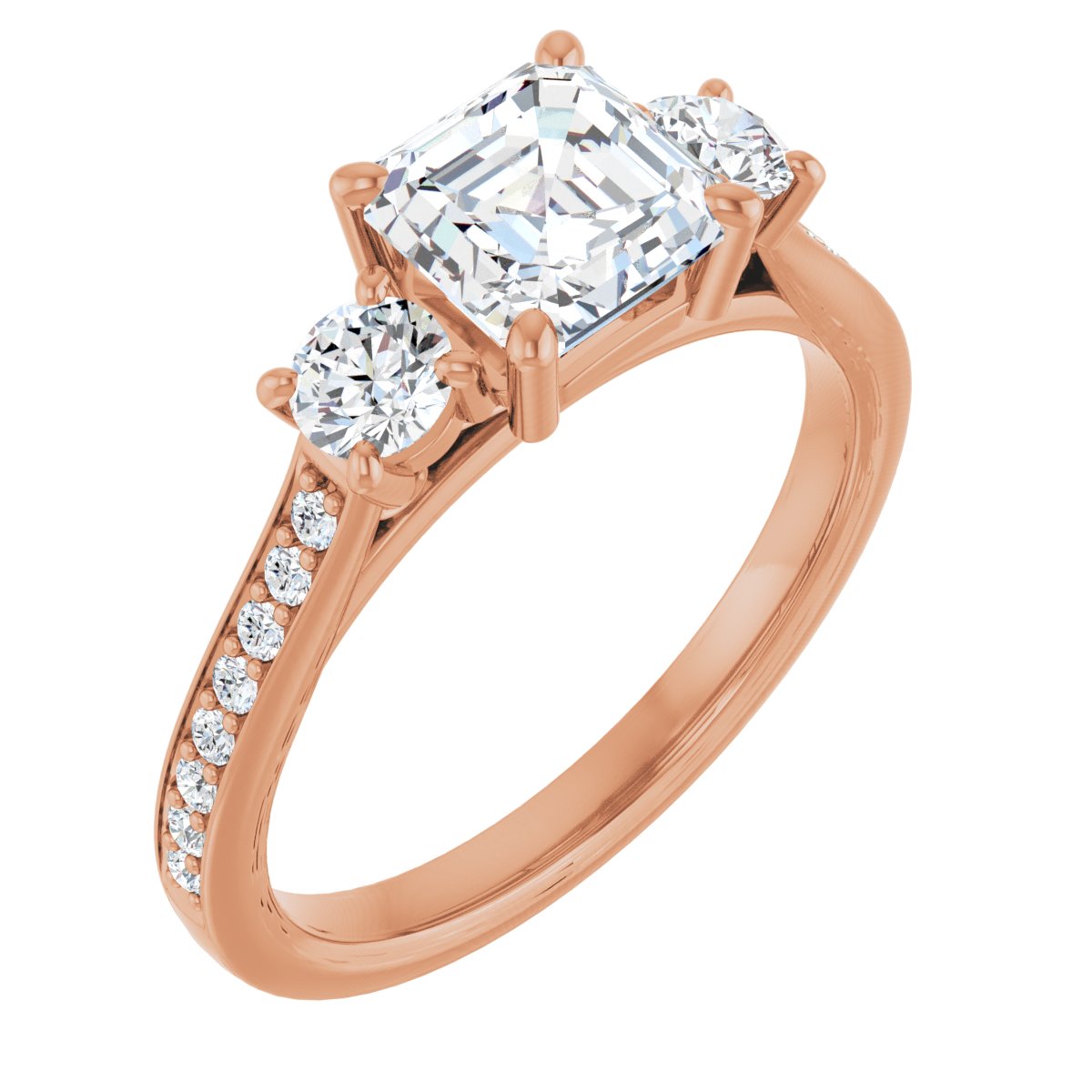 Three-Stone Engagement Ring
