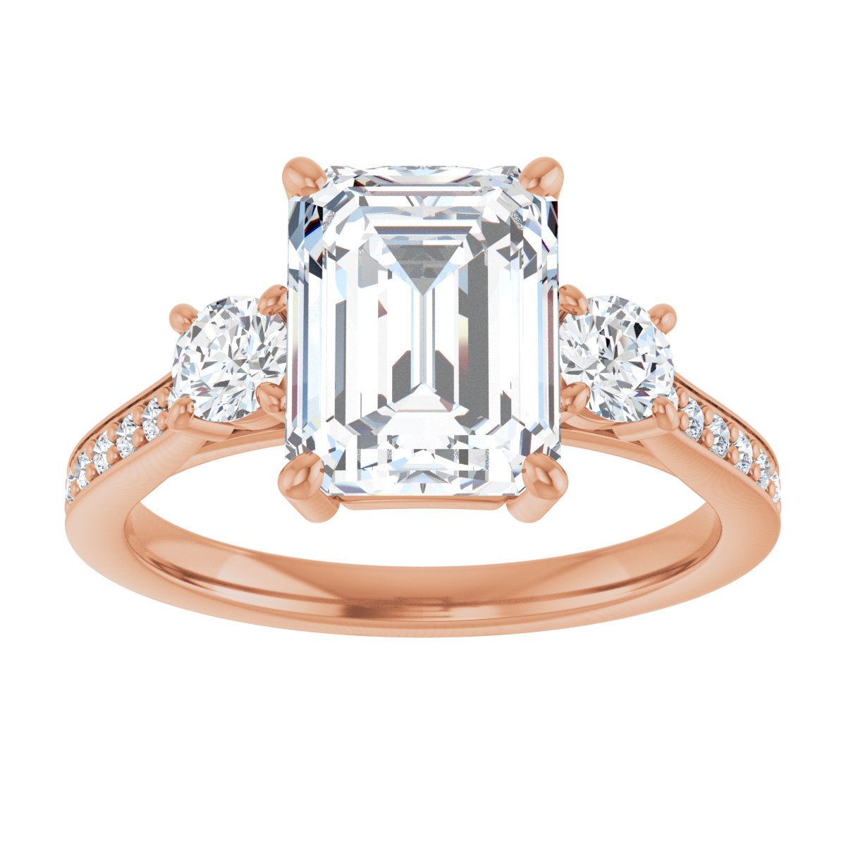 Three-Stone Engagement Ring
