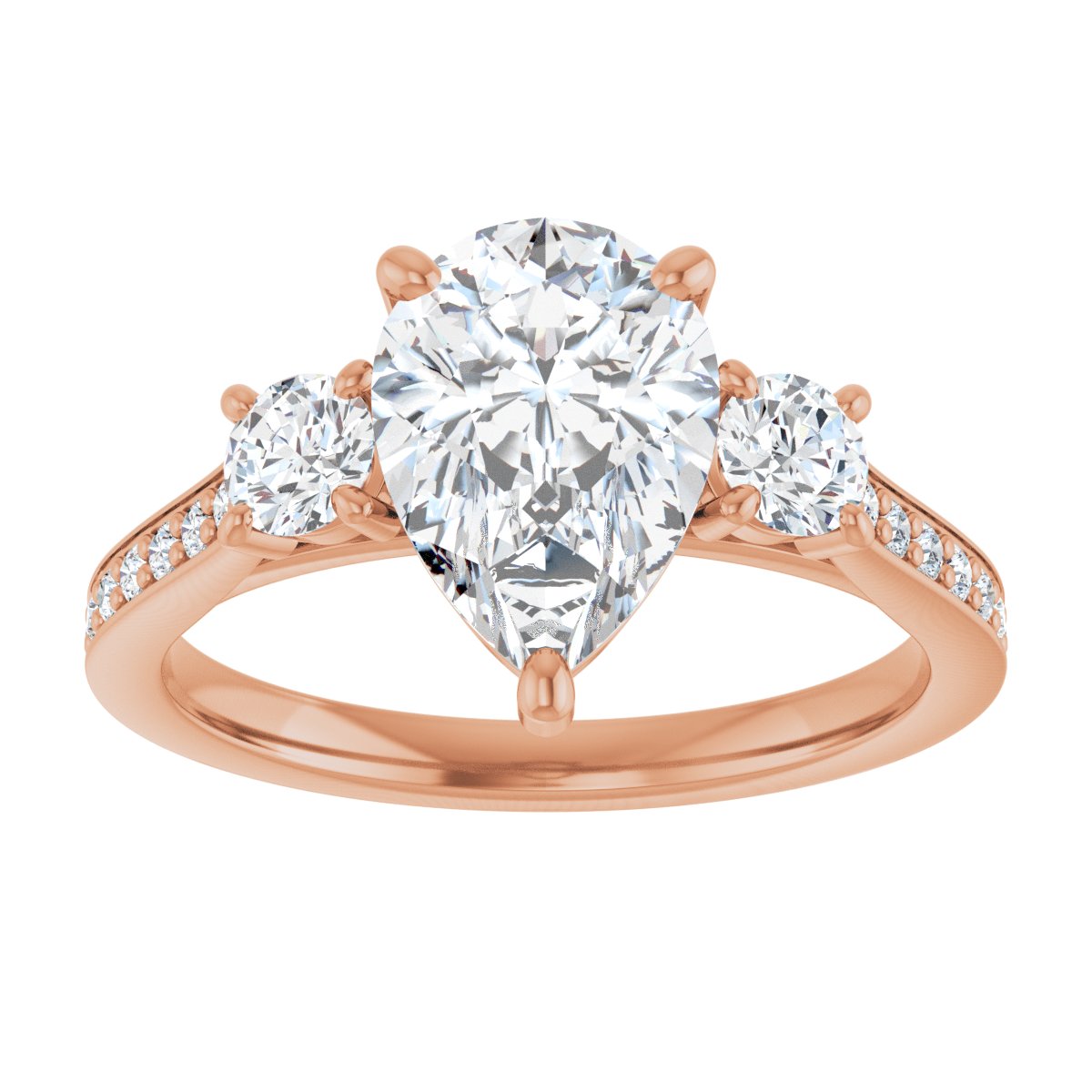 Three-Stone Engagement Ring