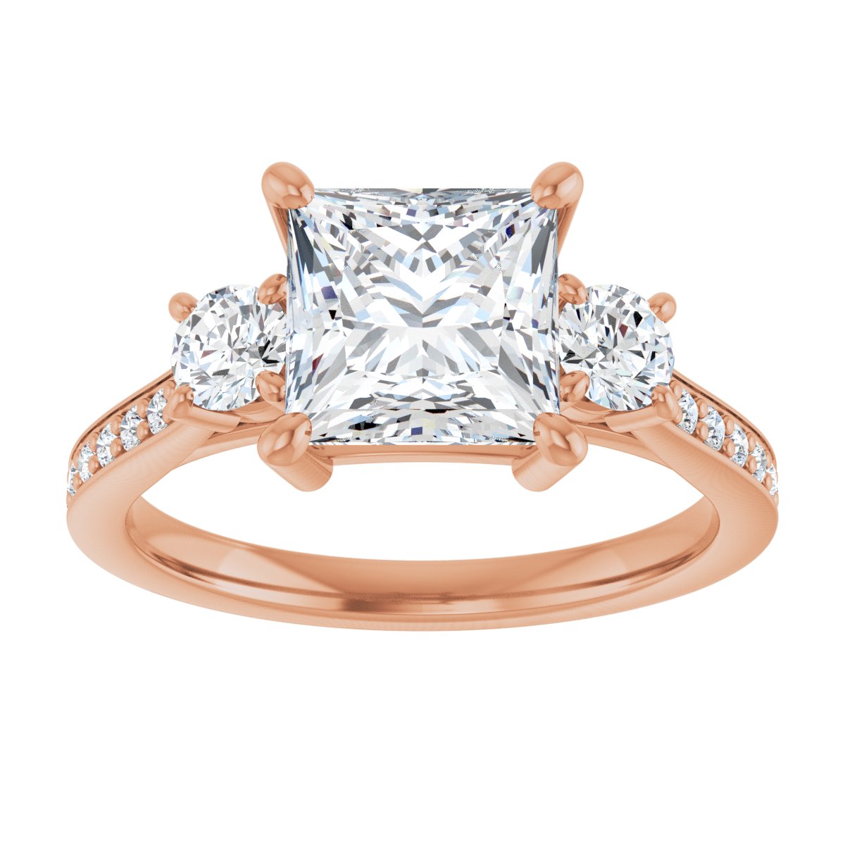 Three-Stone Engagement Ring