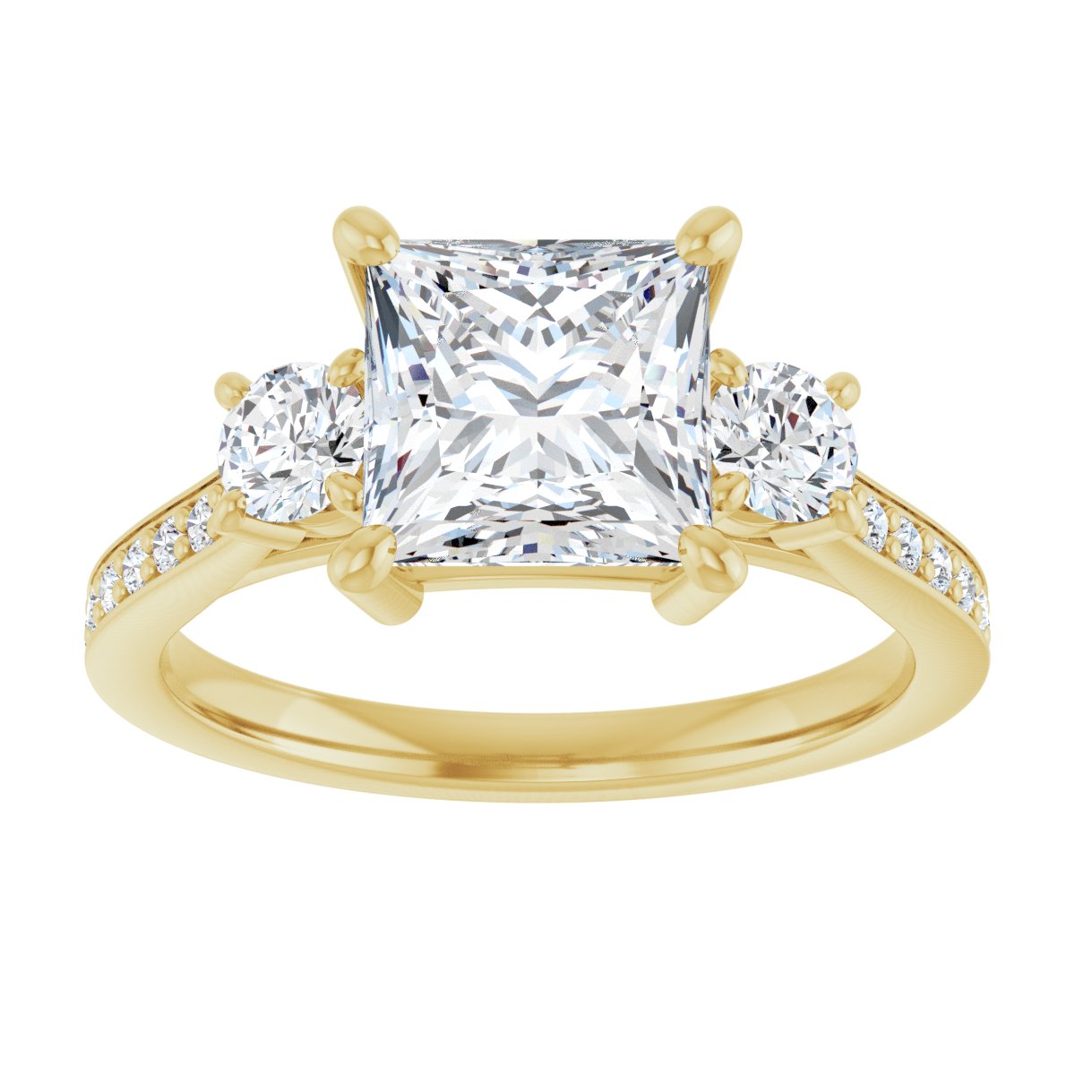 Three-Stone Engagement Ring