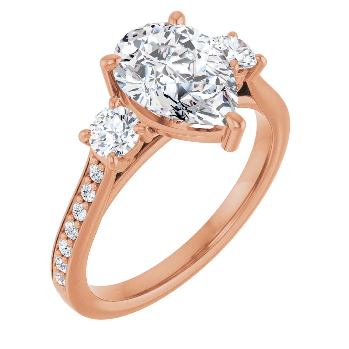 Three-Stone Engagement Ring