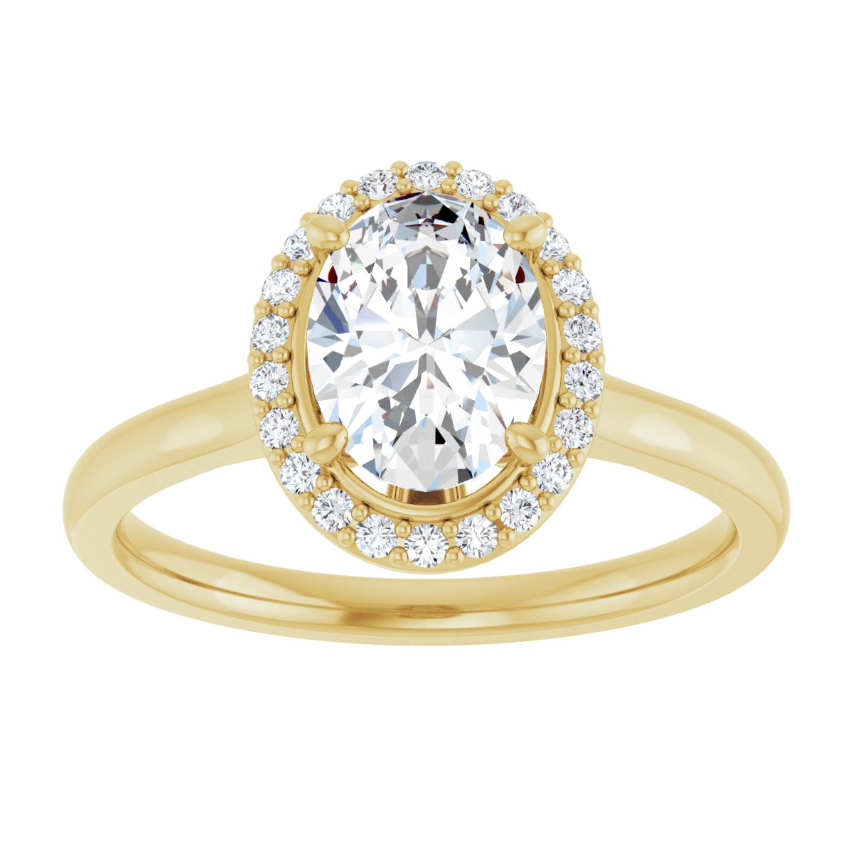 Halo-Style Engagement Ring