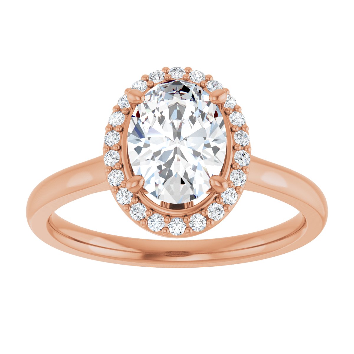 Halo-Style Engagement Ring