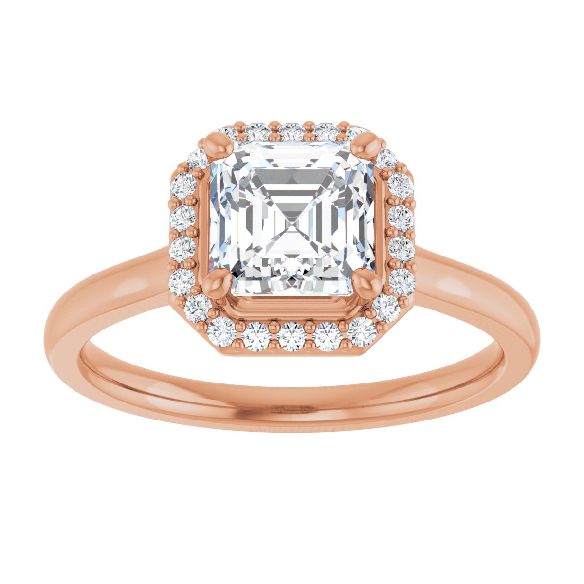 Halo-Style Engagement Ring