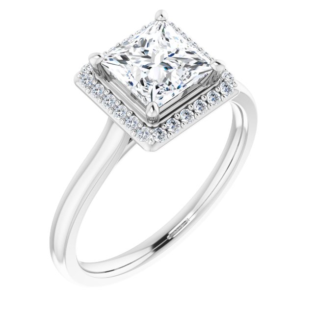 Halo-Style Engagement Ring