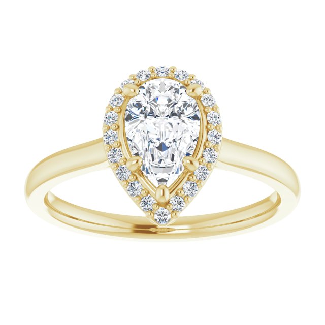 Halo-Style Engagement Ring