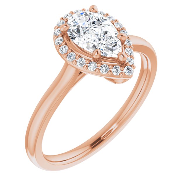 Halo-Style Engagement Ring