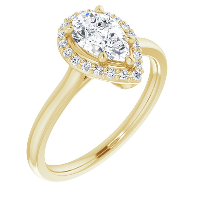 Halo-Style Engagement Ring