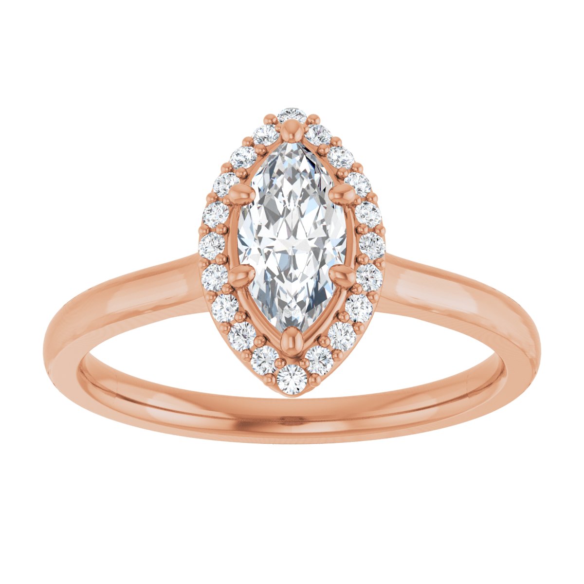 Halo-Style Engagement Ring