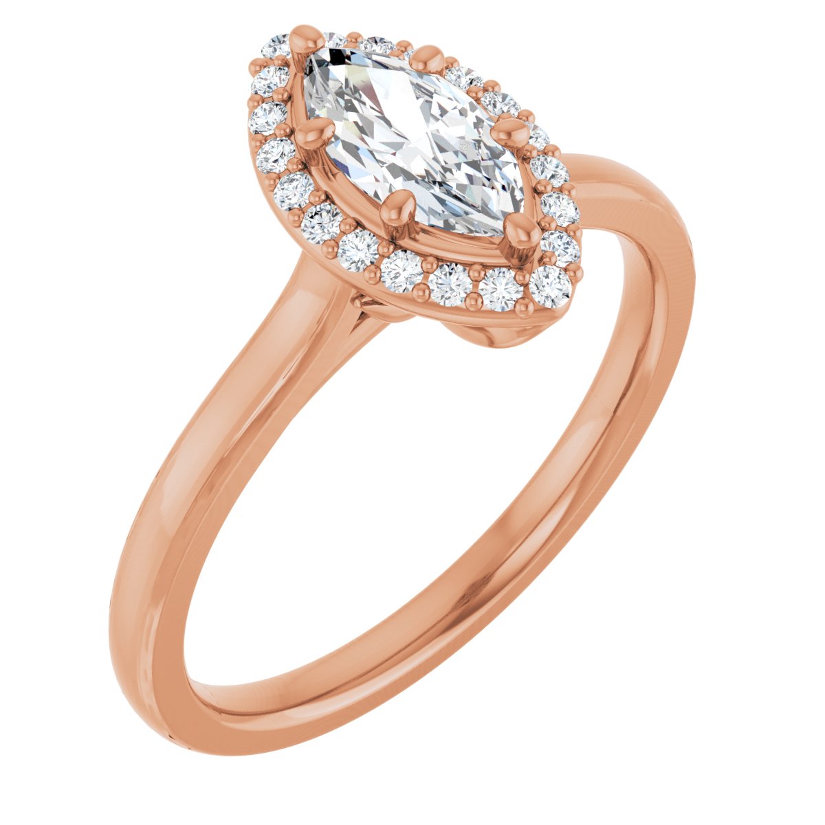 Halo-Style Engagement Ring