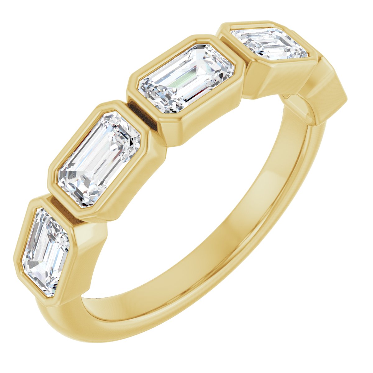 Anniversary Band  - Emerald