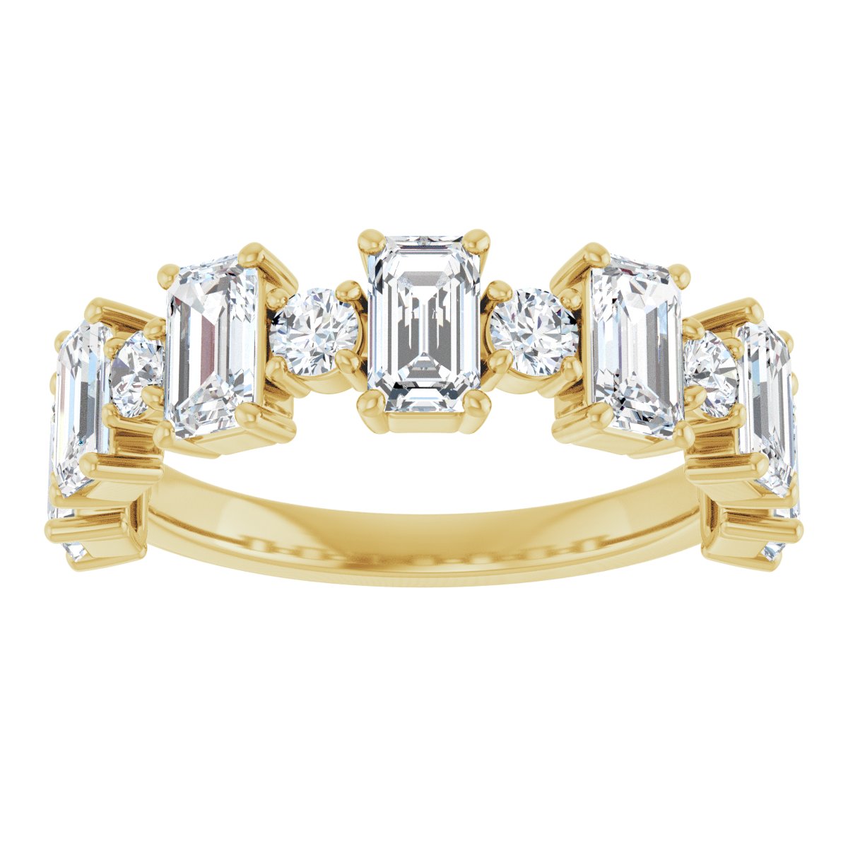 Anniversary Band  - Emerald