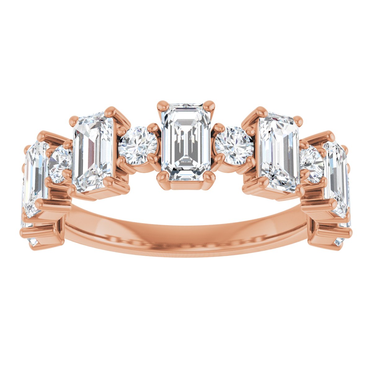 Anniversary Band  - Emerald