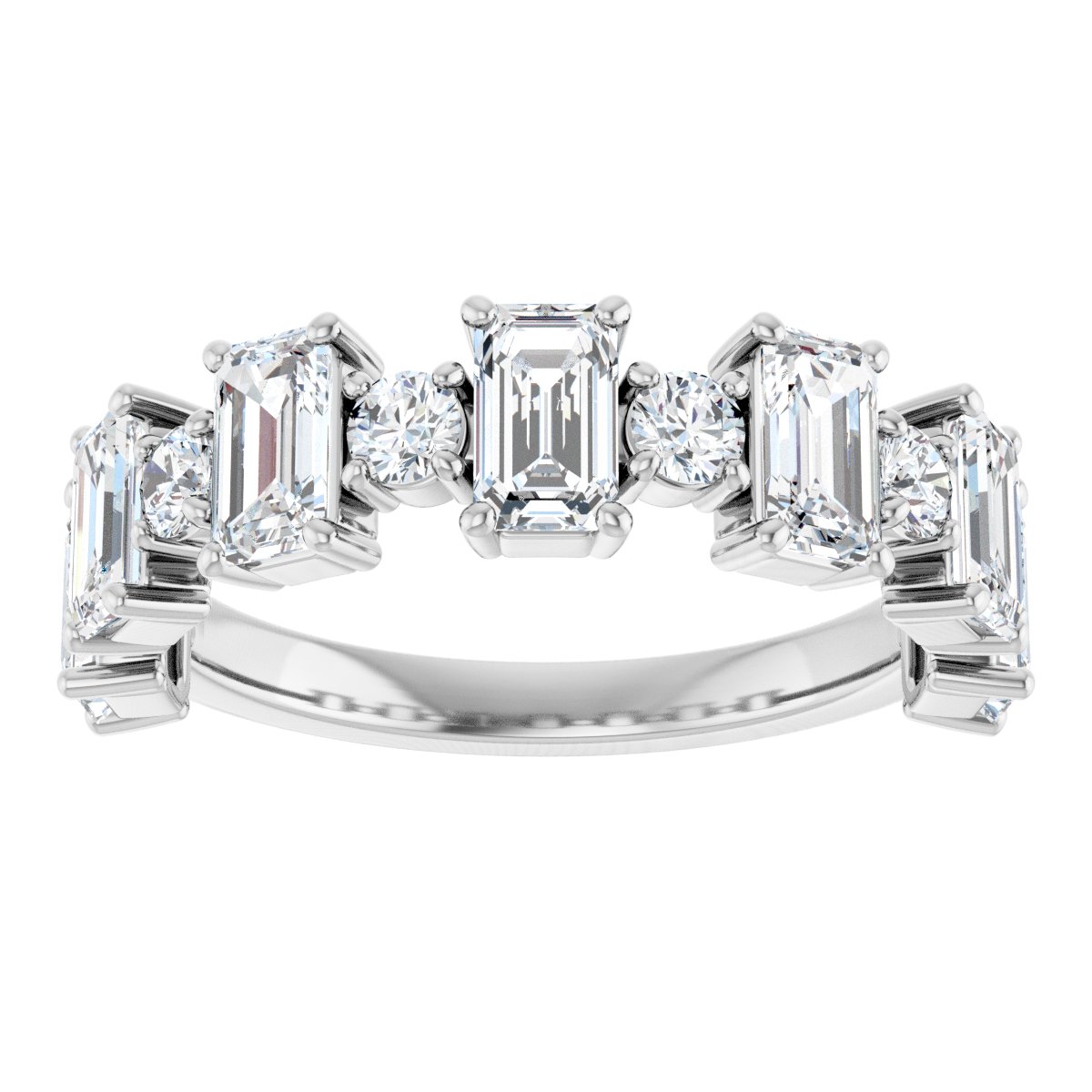 Anniversary Band  - Emerald