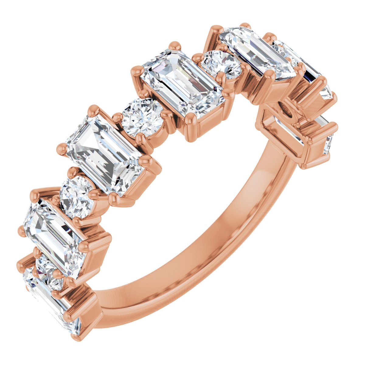 Anniversary Band  - Emerald