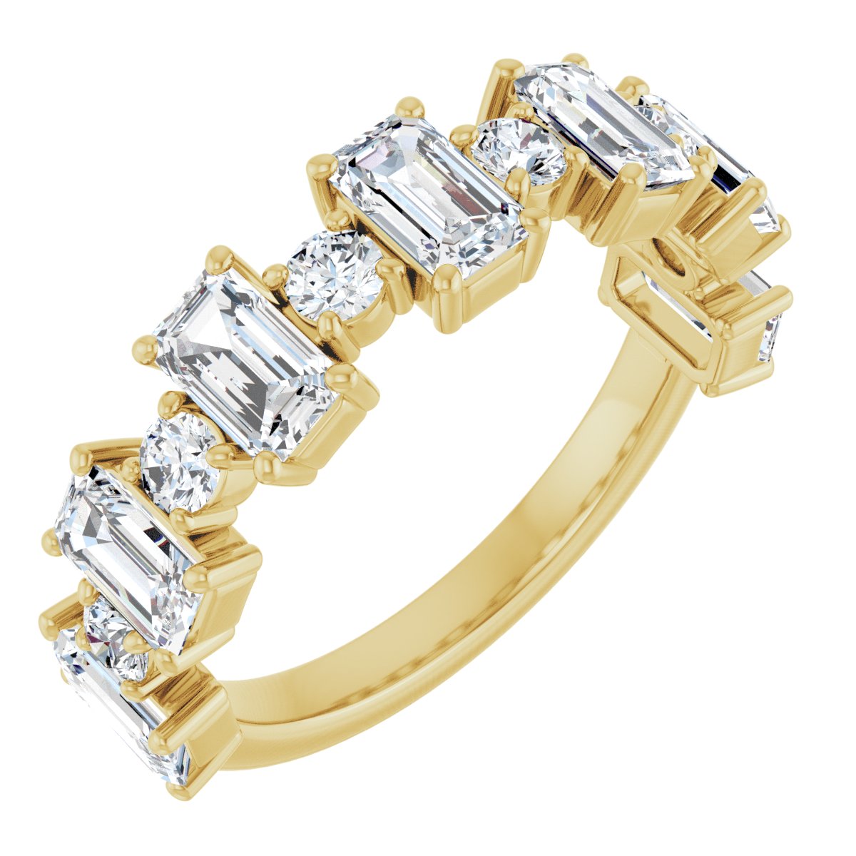 Anniversary Band  - Emerald