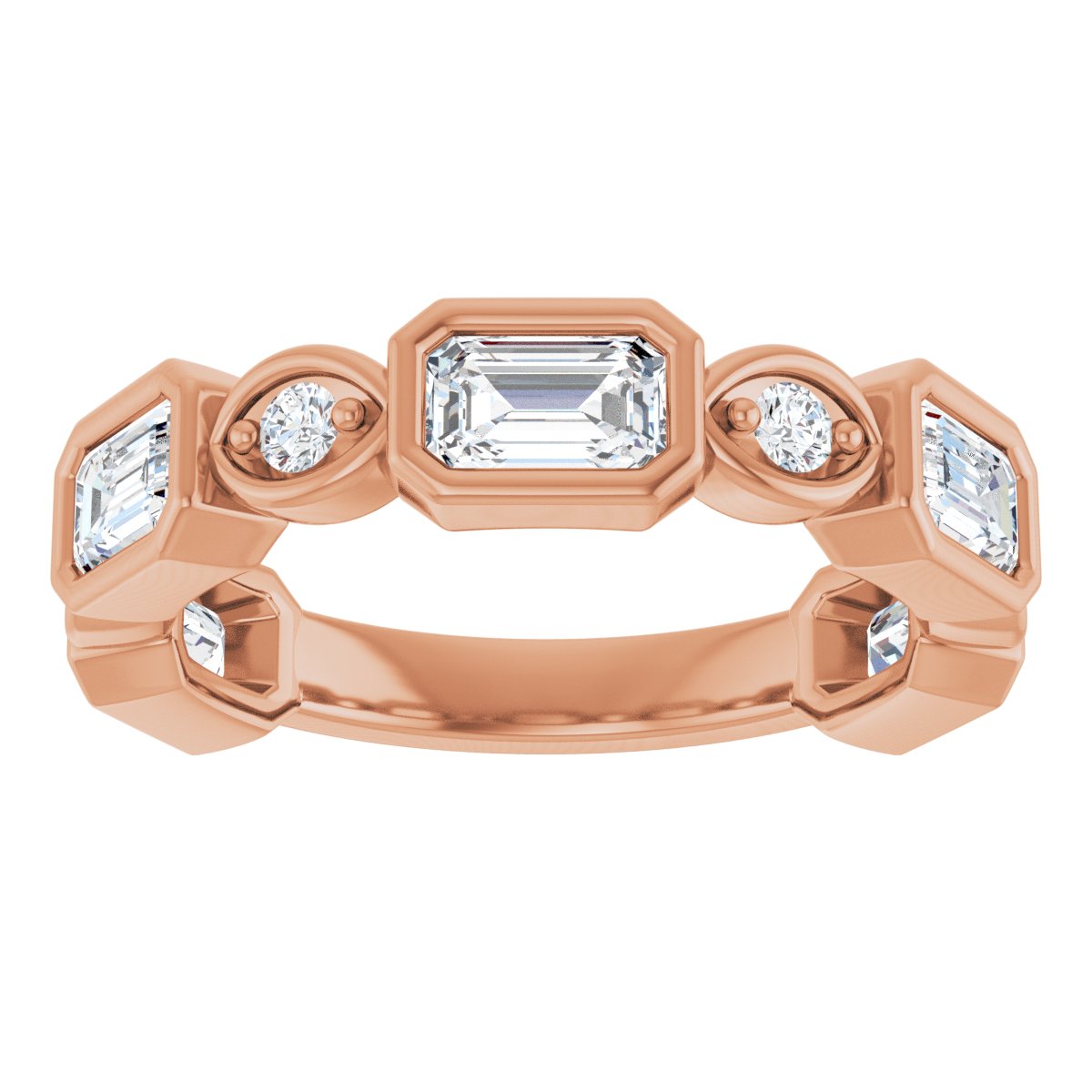 Anniversary Band  - Emerald