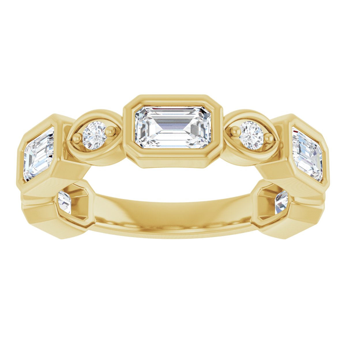 Anniversary Band  - Emerald