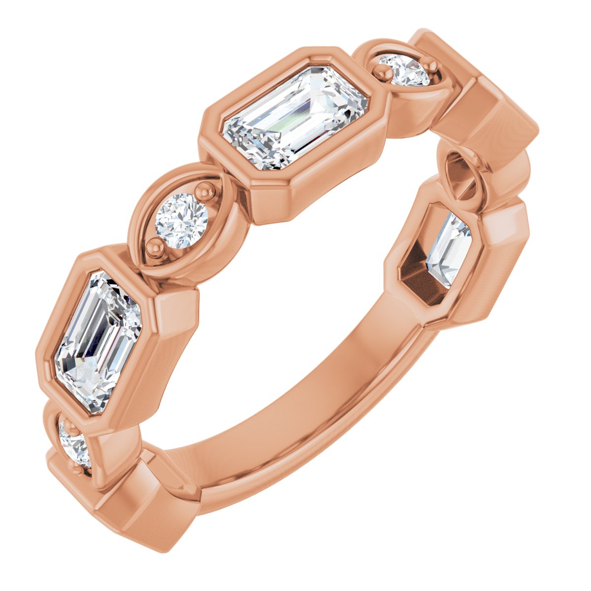 Anniversary Band  - Emerald