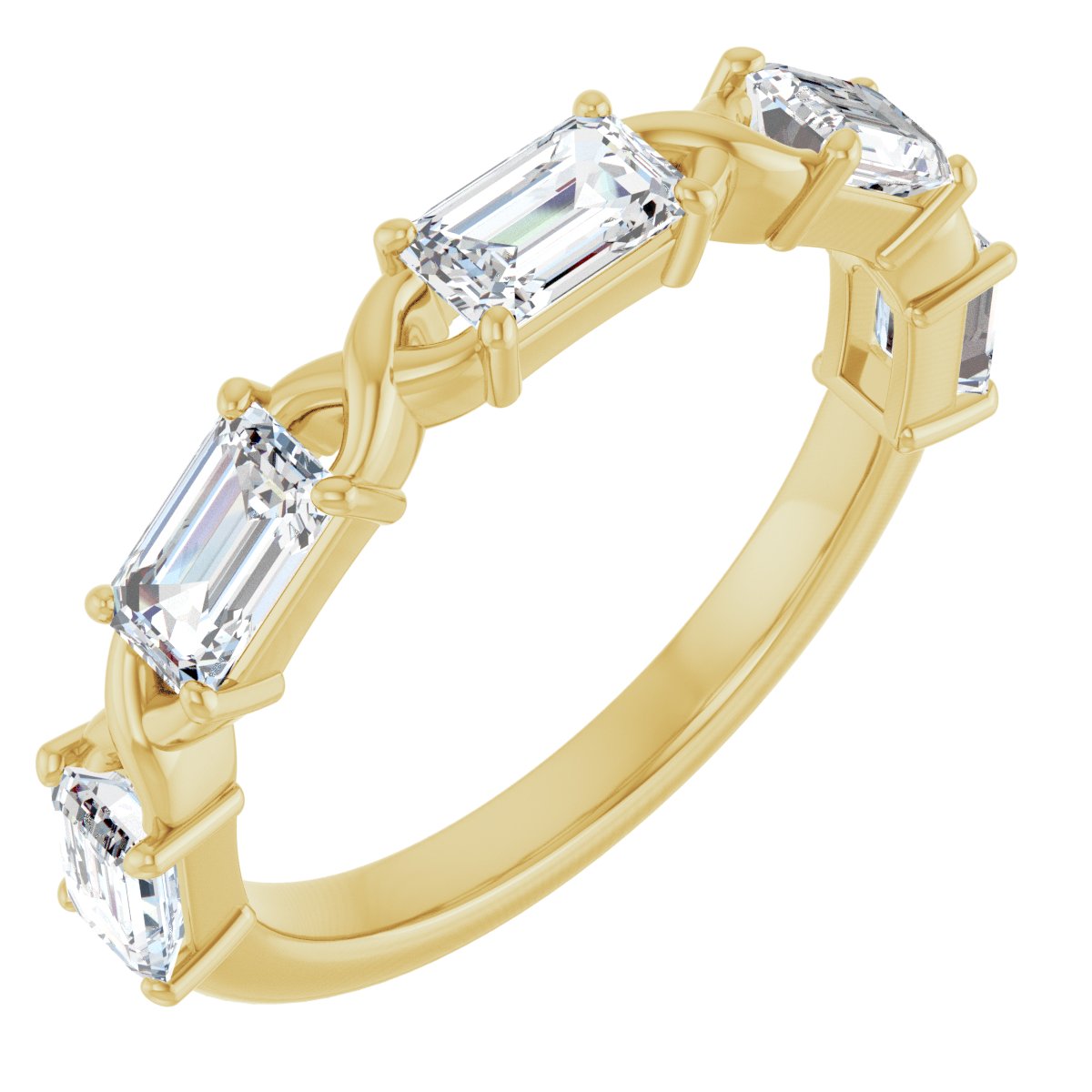 Anniversary Band  - Emerald