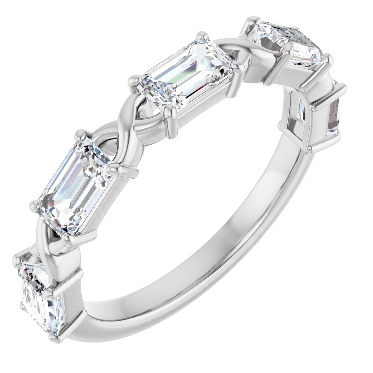 Anniversary Band  - Emerald