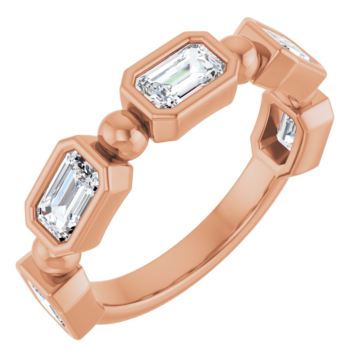 Anniversary Band  - Emerald