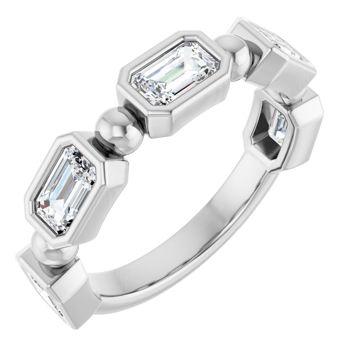 Anniversary Band  - Emerald