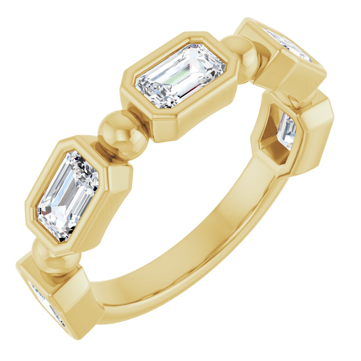 Anniversary Band  - Emerald