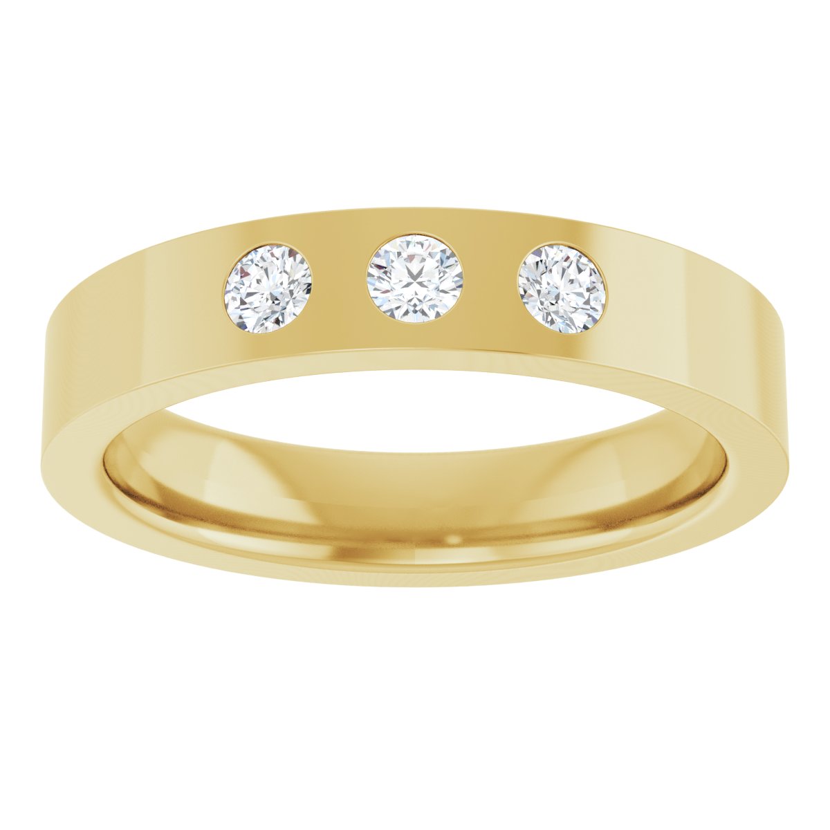 Accented Band - Round