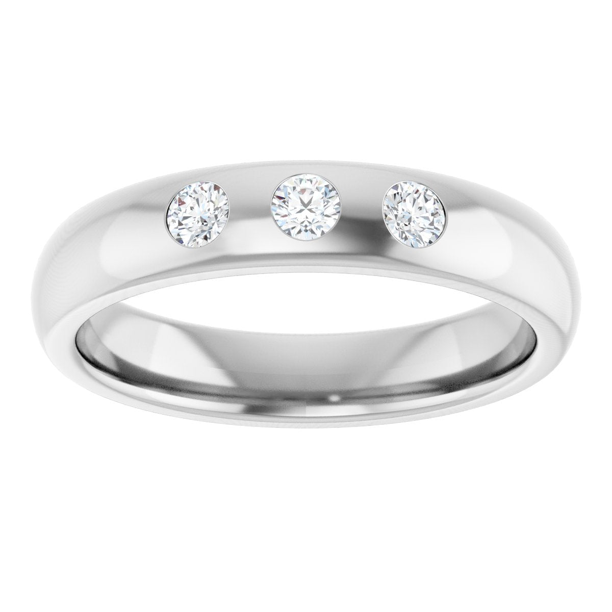 Accented Band - Round