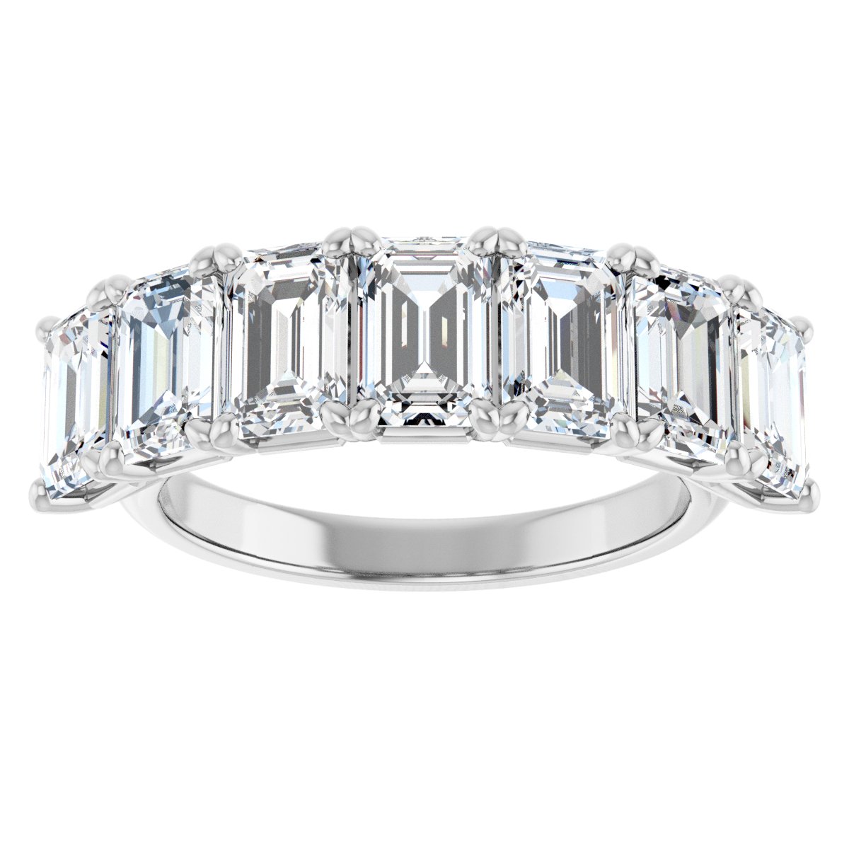 Anniversary Band  - Emerald