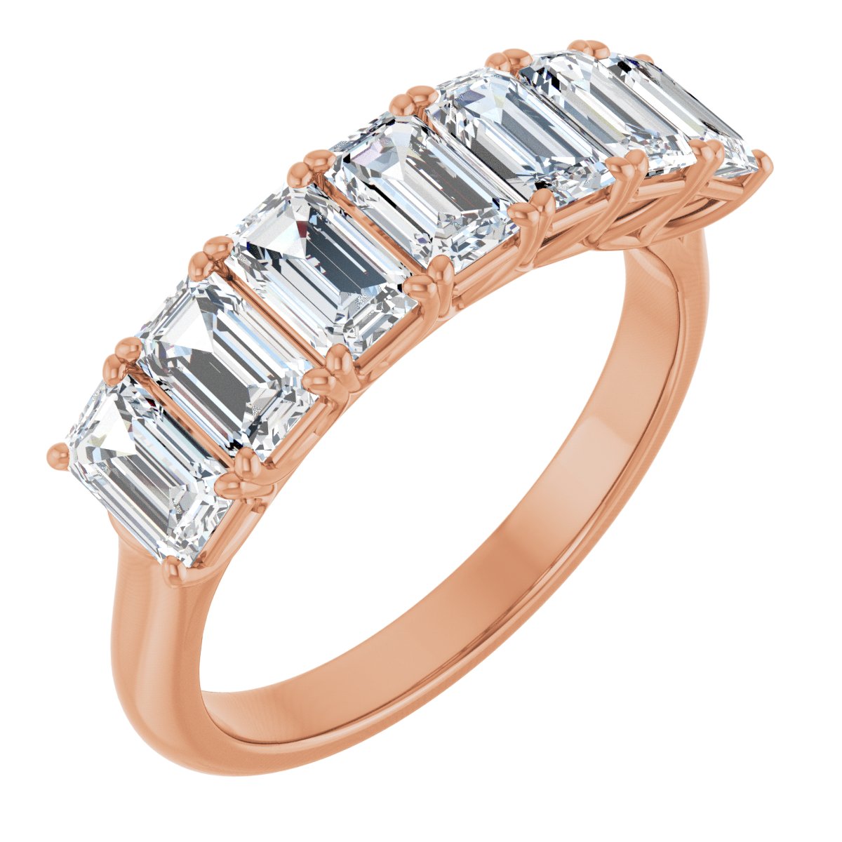 Anniversary Band  - Emerald