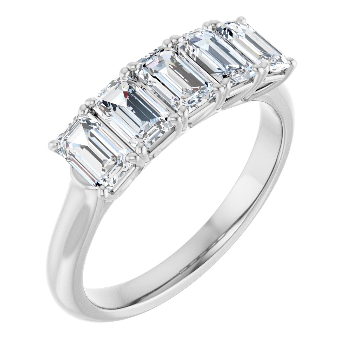 Anniversary Band  - Emerald