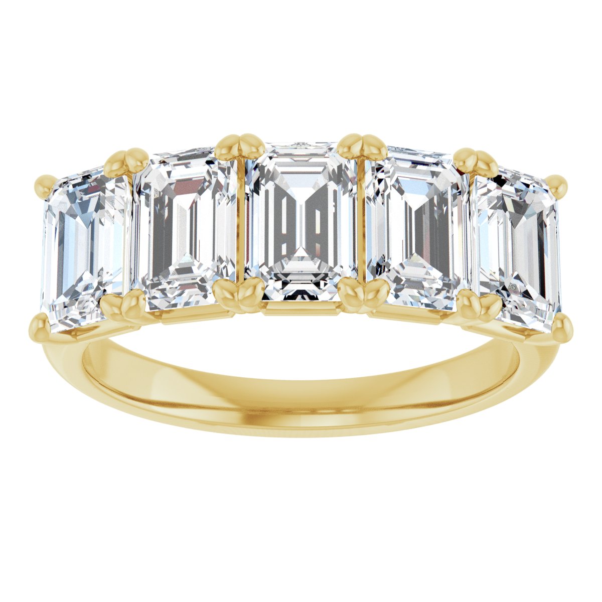 Anniversary Band  - Emerald