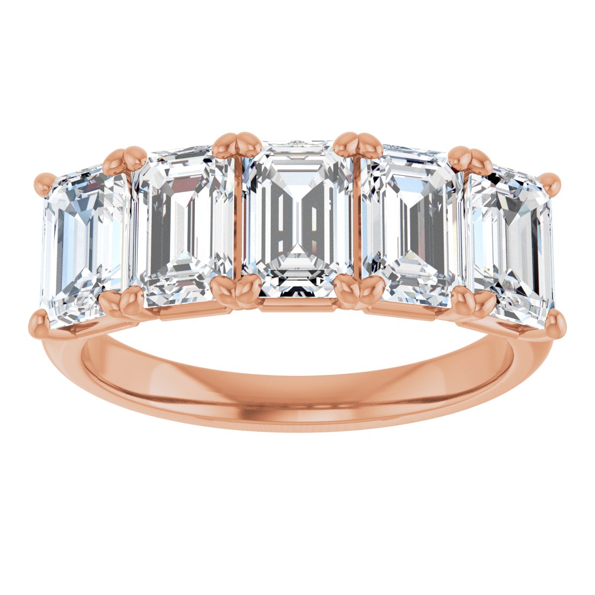 Anniversary Band  - Emerald