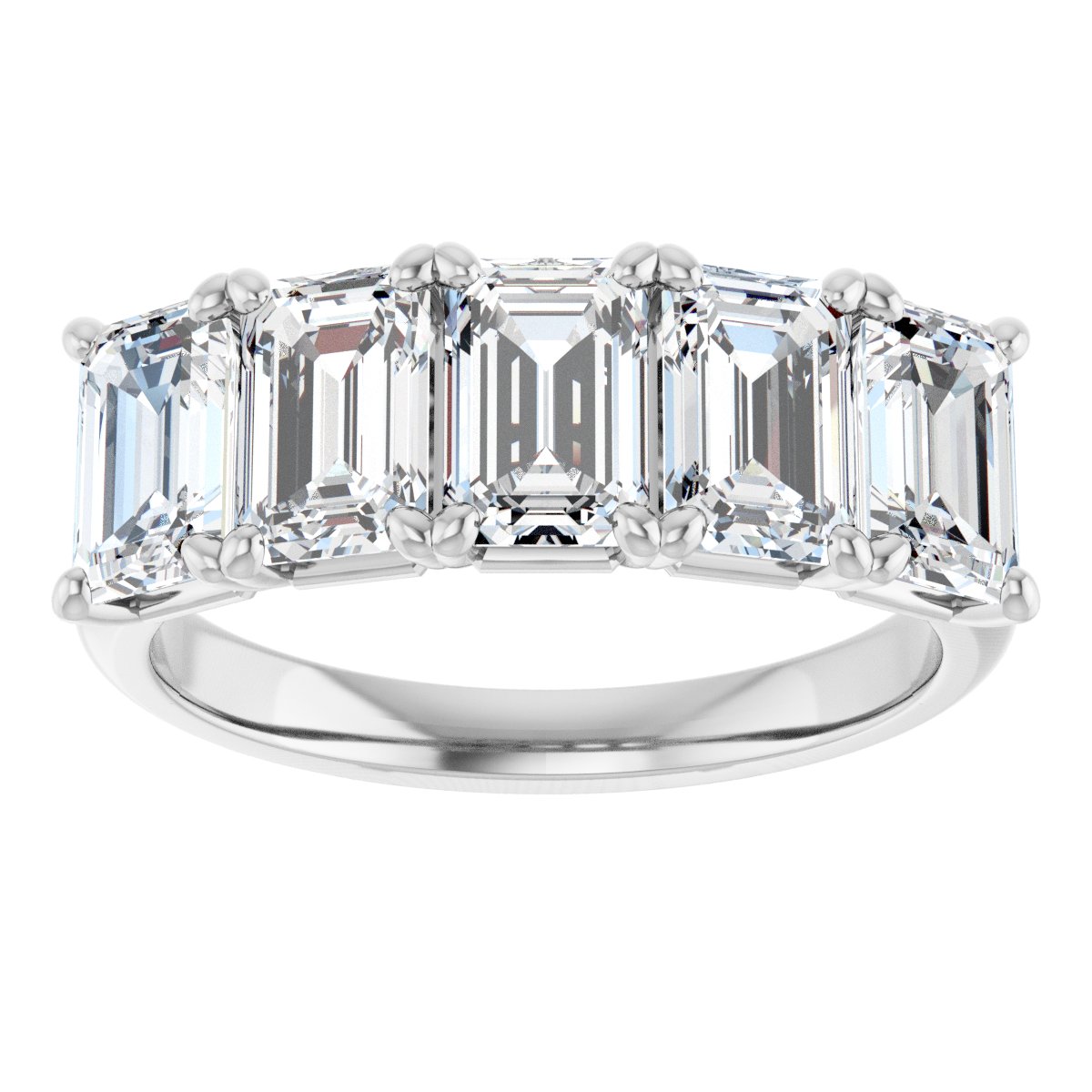 Anniversary Band  - Emerald