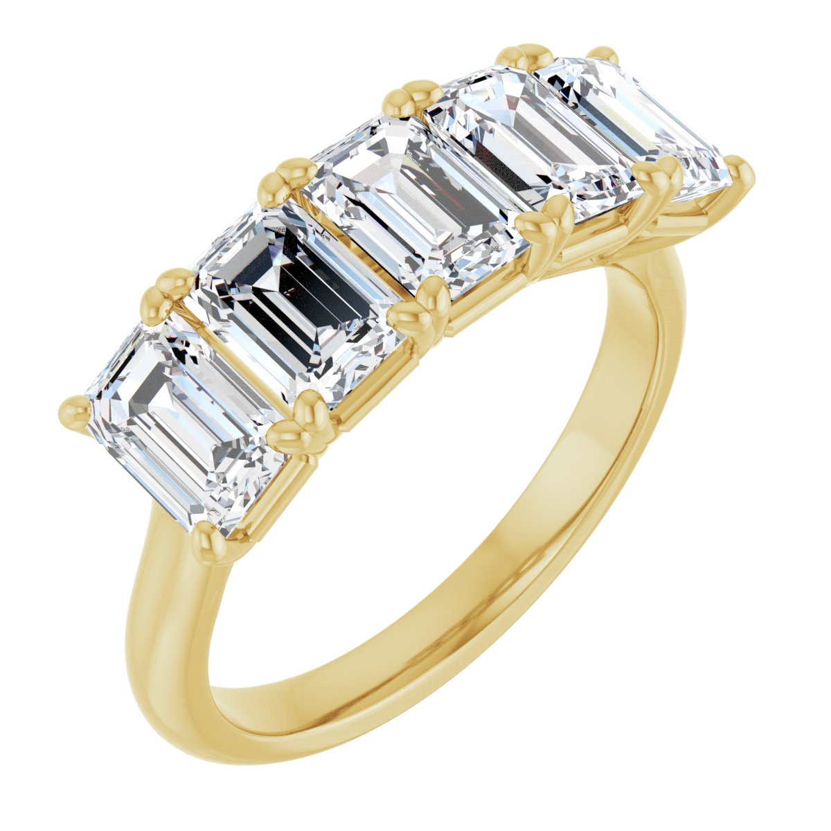 Anniversary Band  - Emerald