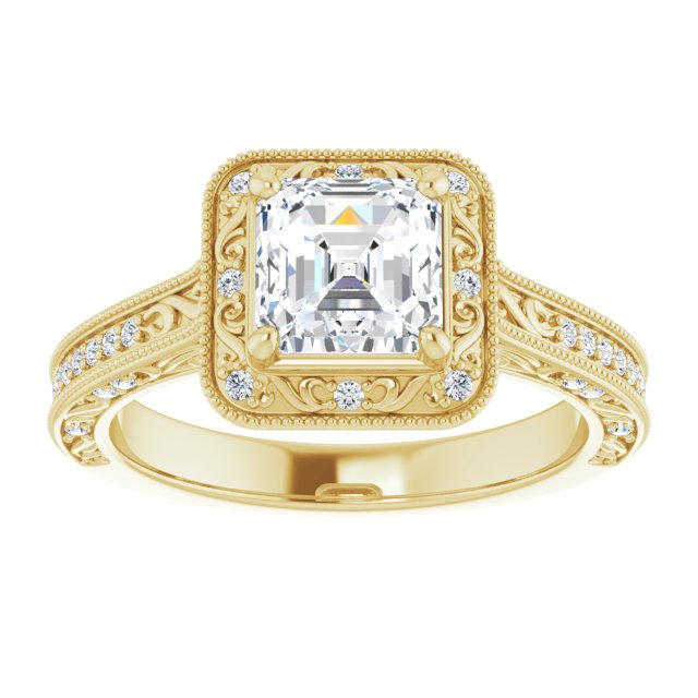 Halo-Style Engagement Ring