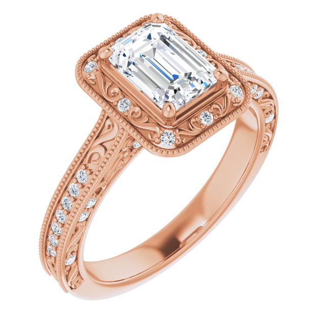 Halo-Style Engagement Ring