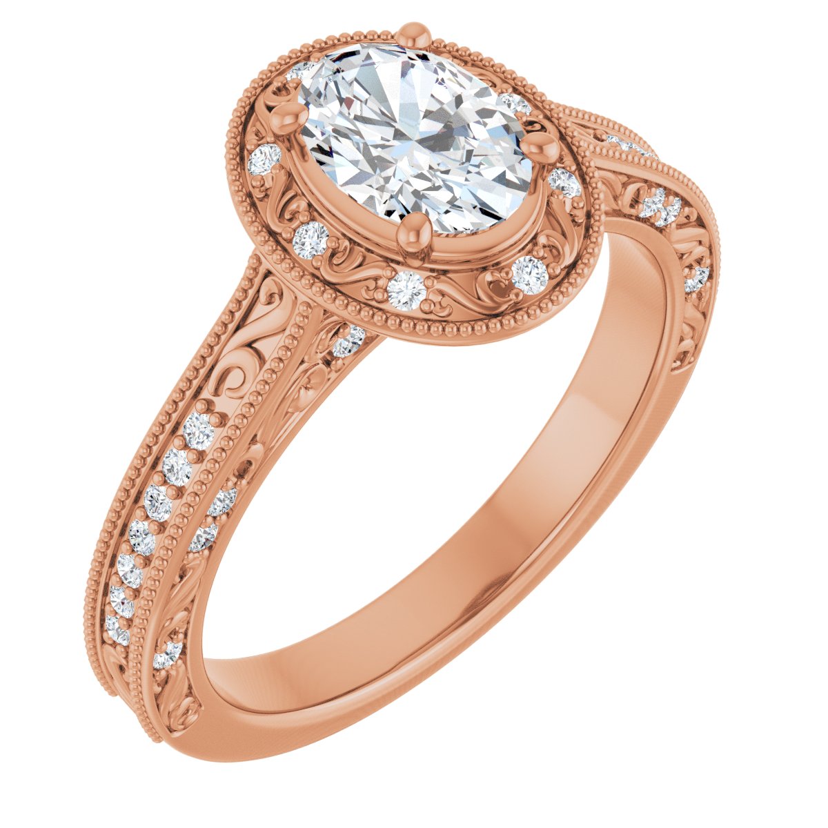 Halo-Style Engagement Ring