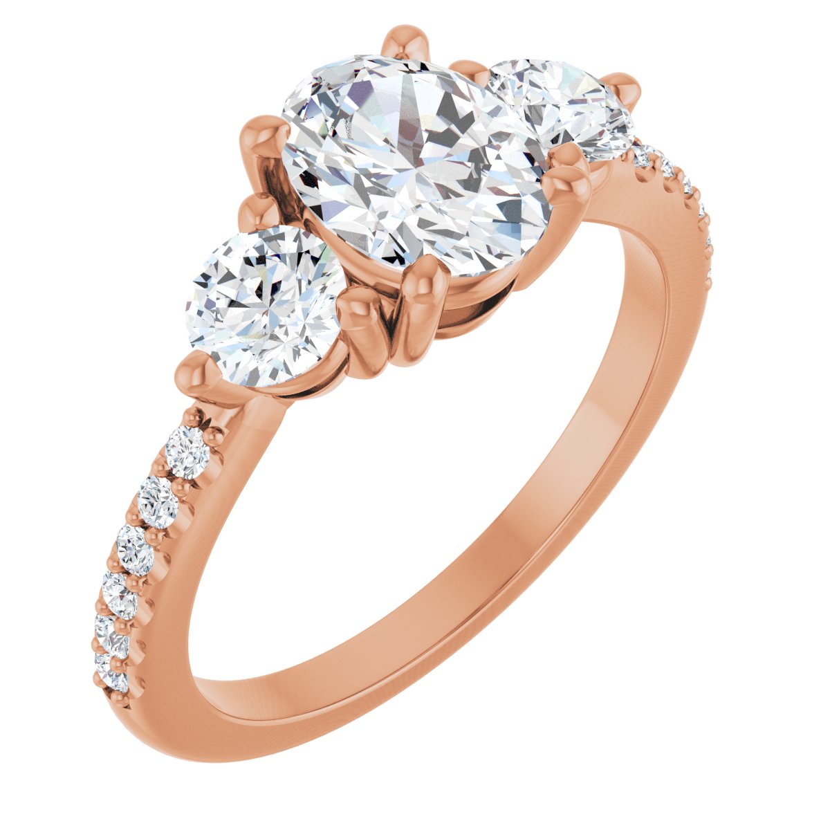 Three-Stone Engagement Ring