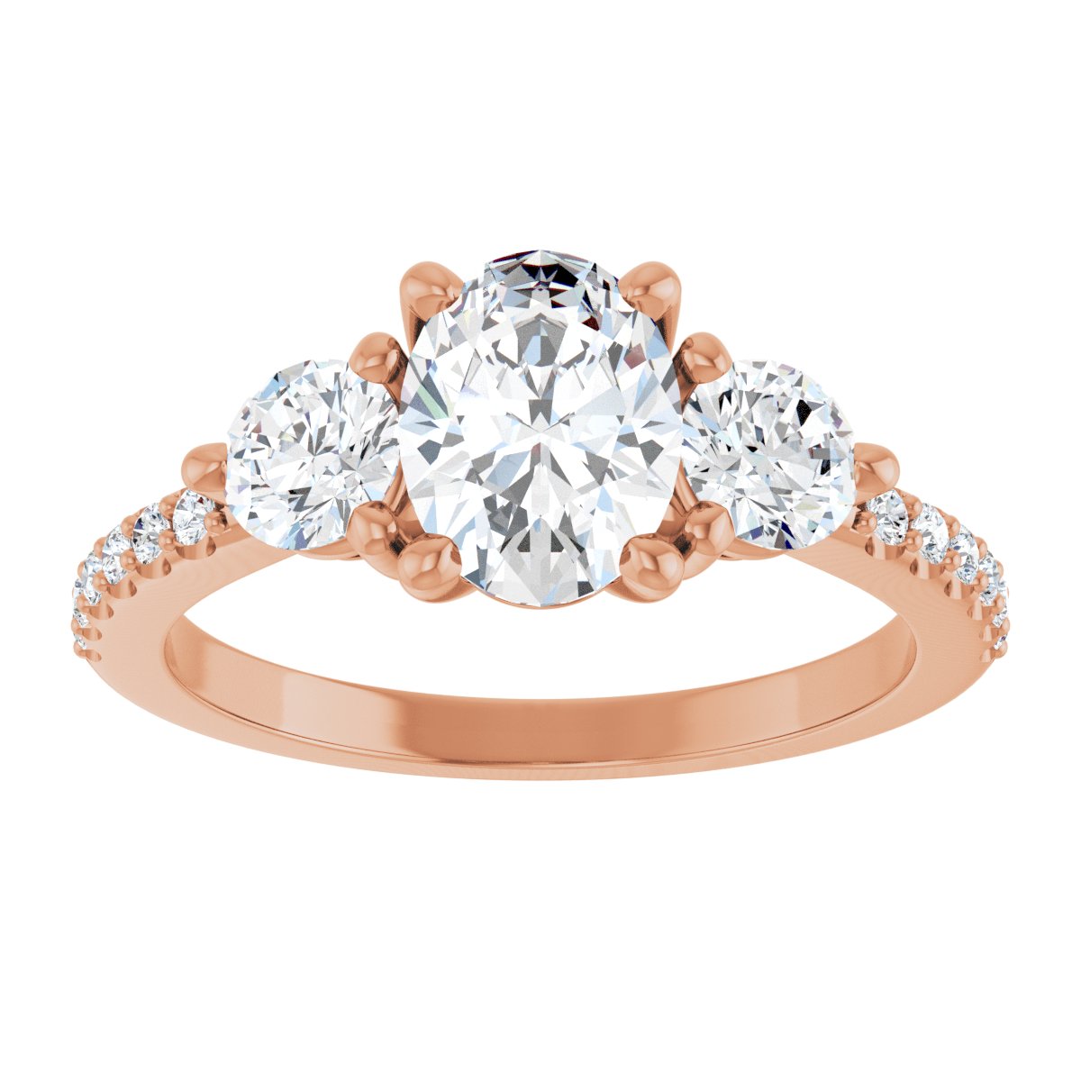 Three-Stone Engagement Ring