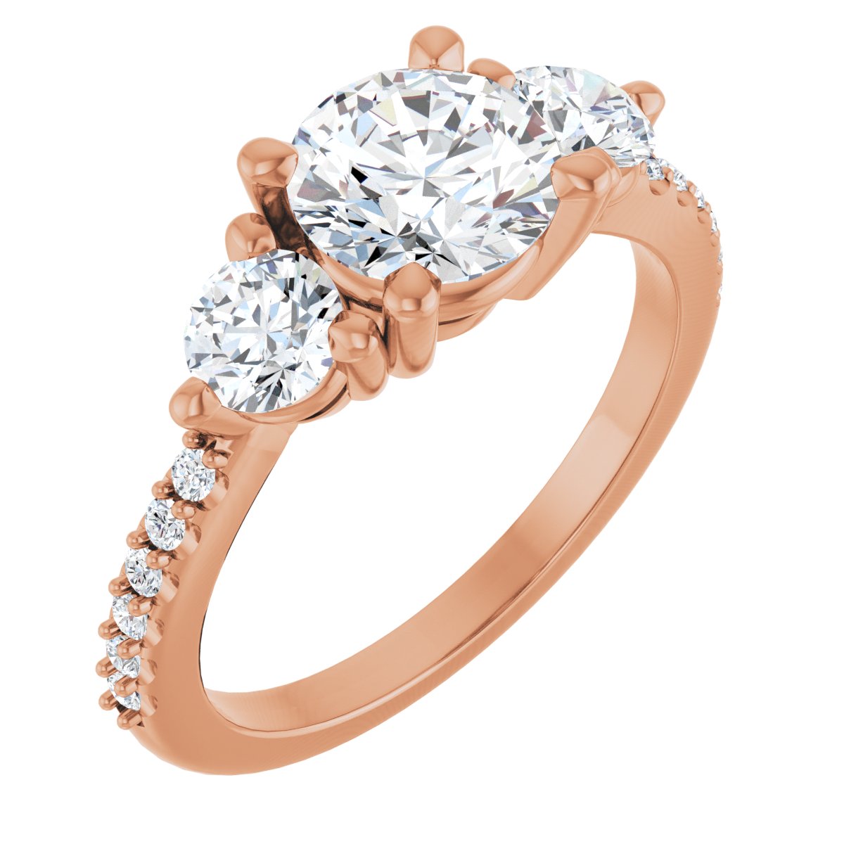 Three-Stone Engagement Ring