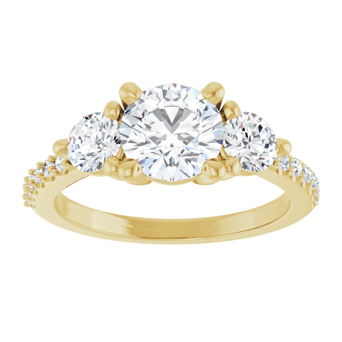Three-Stone Engagement Ring