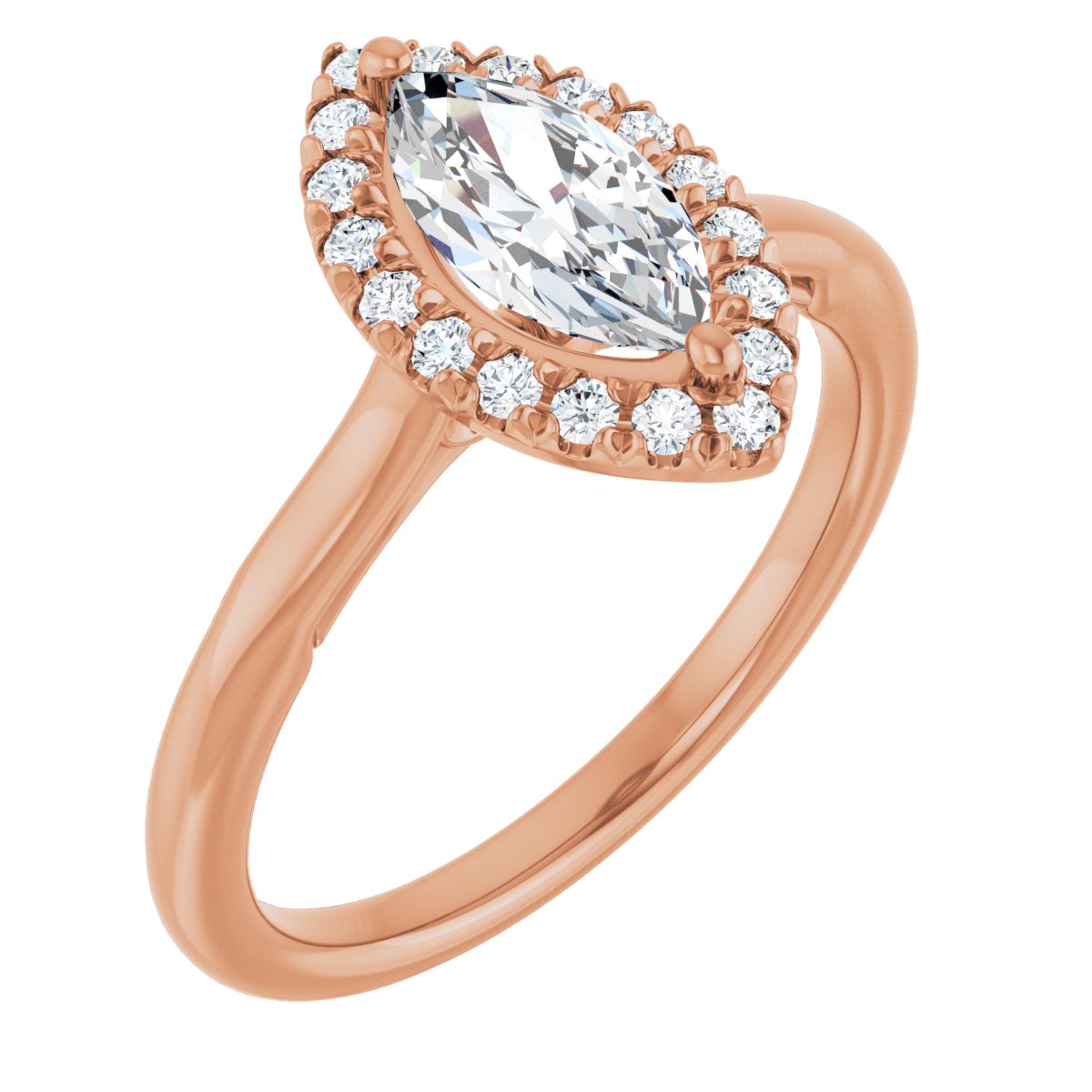 Halo-Style Engagement ring